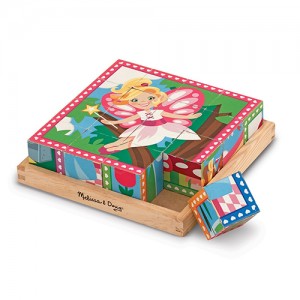 멜리사앤더그 공주 큐브 퍼즐(Melissa &amp; Doug Princess and Fairy Cube Puzzle)