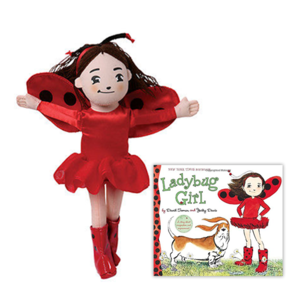 레이디버그 책+인형(Ladybug Girl Book and Doll Set)