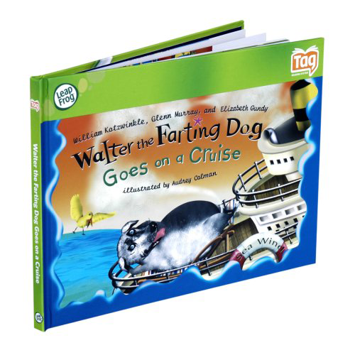 립프로그 Walter The Farting Dog Goes On A Cruise(LeapFrog LeapReader Book)