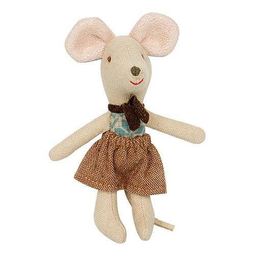 Little Brothrt Mouse With Bow