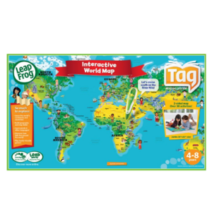 립프로그 Interactive World Map(LeapFrog LeapReader Book)